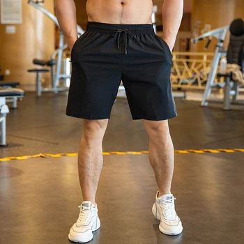 Pantaloni Scurți pentru Bărbați Sport Casual Pantaloni Respirabil cu Uscare Rapidă de Formare sală de Gimnastică Buzunar cu Fermoar Usor de Baschet, Fitness, Jogging