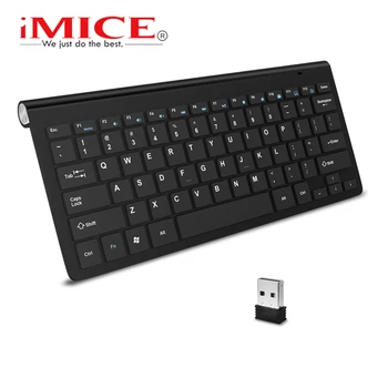 Pentru Calculator, Laptop, PC, Tastatura Wireless Mini Tastatură fără Fir, Tastaturi Ergonomice din Cauciuc taste rusă Tastaturi Ultra Subțire