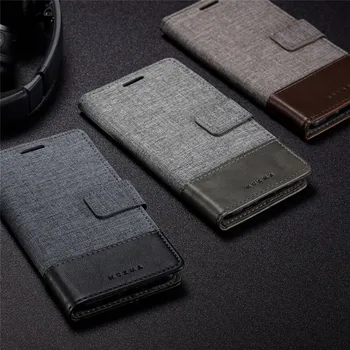 Pentru Samsung Galaxy A32 5G Denim Pânză din Piele PU Caz Flip Magnetic Cover Stand Portofel Shell Card Slot