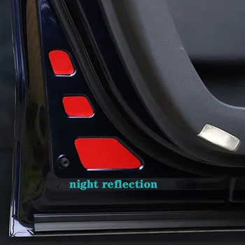 Pentru Toyota Sienna 2021-2022car ușa autocolant reflectorizant ușa mașinii de siguranță de avertizare ușă DESCHISĂ reflectorizante decorative