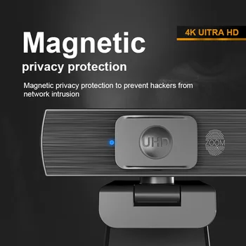Portabil 4K Webcam HD Senzor de Autofocus Webcam cu Microfon de Confidențialitate Acoperă Plug și să se Joace la Computer prin USB Webcam pentru Pro Stre