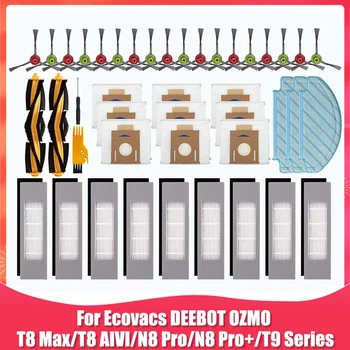 Practic Boutique Piese de schimb Kit Pentru Ecovacs DEEBOT OZMO T8 AIVI T8 Max N8 Pro N8 Pro+ T8 T9 Serie Aspirator Robot