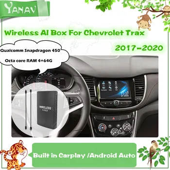 Qualcomm 450 Android Wireless AI Cutie Pentru Chevrolet Trax 2017-2020 Auto Smart Box Plug and Play pe Video Google cu Wireless Carplay