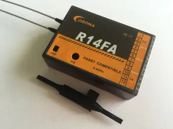 R14FA FASST Compatibil 2.4 Ghz 14Ch Receptor Pentru FUTABA Transmițător 12FG
