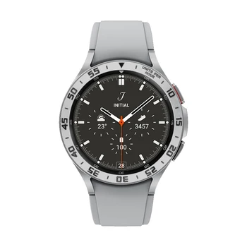 Ramă de Metal pentru Galaxy Watch 4 Classic 46mm 42mm /de Viteze S3 Frontieră Smartwatch Acoperi Sport Adeziv Caz Bara de protecție Inel Bezel