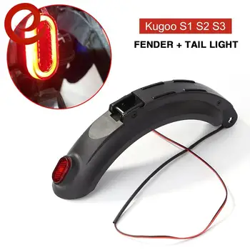 Scuter Lumina din Spate Apărătoare de noroi Garda Aripa cu Coada de Lampa pentru Kugoo S1 S2 S3 Skateboard Scuter Electric Înlocuire Accesorii