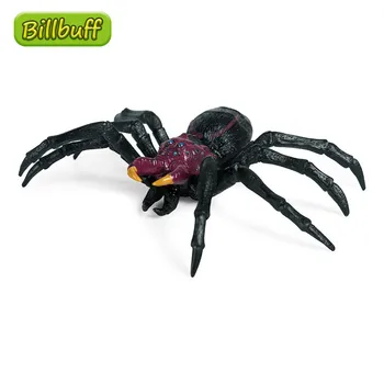 Simulare de Animale Sălbatice din PVC Spider Model de Acțiune Figura Colectie in Miniatura Cunoaștere Jucărie de Învățământ pentru copii de Halloween Cadou