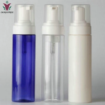Transport gratuit 12sets Sterilizate 200ml PET de Plastic Dispenser Pompa de Spumă Sticla cu Pompa de Spumare pentru Ambalaje Cosmetice