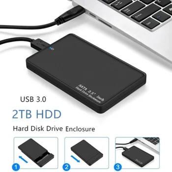 USB 3.0 Hard Disk Caz 5Gbps 2.5 inch Cabina de SATA Extern de Închidere HDD Hard Disk Cutie de Caz pentru PC Greu Caz Extern