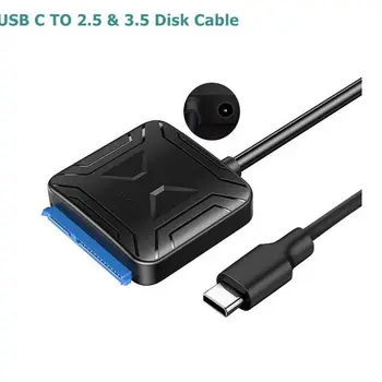 USB de tip C Pentru 2.5 3.5 Sata Adaptor Convertor Cablu Hard Disk Converter Cablu Pentru Samsung, Seagate, WD 2.5 3.5 HDD SSD Adaptor