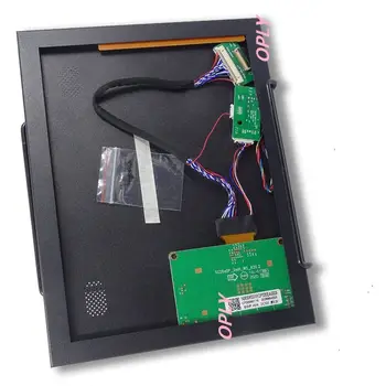 aliaj metal cutie de caz + Pentru LTN097QL01-A01/A02/A03 2048x1536 51pins 2mini compatibil HDMI LCD LED de 9.7