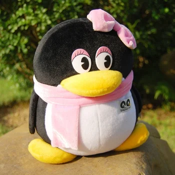 despre 25cm iubește pinguin jucarie de plus o pereche papusa cadou w5352