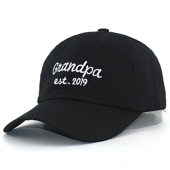 palarie noua pac Bunicul est.2019 mennew pălărie capac Grand șapcă de baseball bumbac 100% broderie sport casual femei pălării de moda tata pălărie