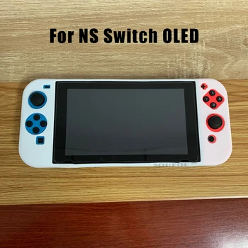 pentru Nintendo Comutator NS OLED Consola Caz de Protecție de Silicon Acoperă Shell pentru nintendo-urile alea Comutator OLED Dropshipping