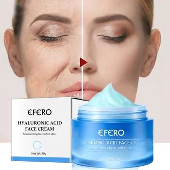 EFERO Acid Hialuronic Esența Ser Lifting Crema de Zi Crema de Fata Hidratanta Anti-Imbatranire, Antirid de Albire Luminos Crema de Fata