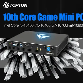 Mini PC Core i9-9900T i7-9700F Nvidia RTX 3050 8G GDDR6 Grafică Desktop pentru Jocuri de Calculator Preinstalați Windows 11 Pro Puterea de Auto
